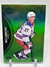 2021-22 skybox metal universe Nils Lundkvist Green Pmg /10 🔥🔥🔥