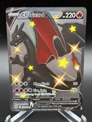 Charizard V 79/73 Secret Rare Pokemon Champion's Path English Holo Foil NM