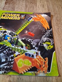 LEGO 8959 Power Miners Claw Digger Instruction Manual Mars Mission No Bricks