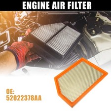 Filtro aria motore auto 52022378AA ricambio adatto per Jeep Cherokee 2014-2018