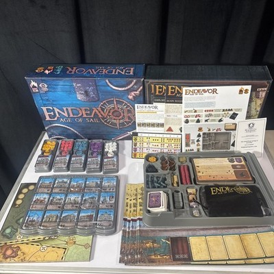Endeavor Age of Sail Board Game Burnt Island Grand Gamers Guild Complete