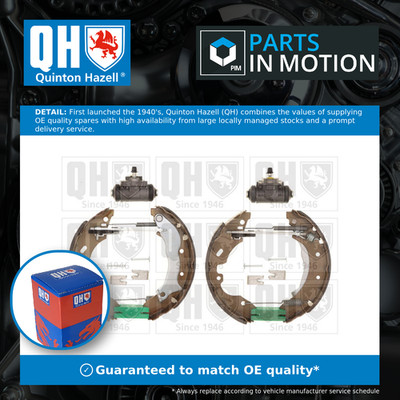Brake Shoes Set BS1071K2 Quinton Hazell Genuine Top Quality Guaranteed New