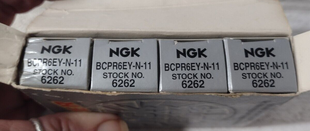 NGK/ V-Power/ BCPR6EY-N-11/ Stock # 6262/  4 PLUGS