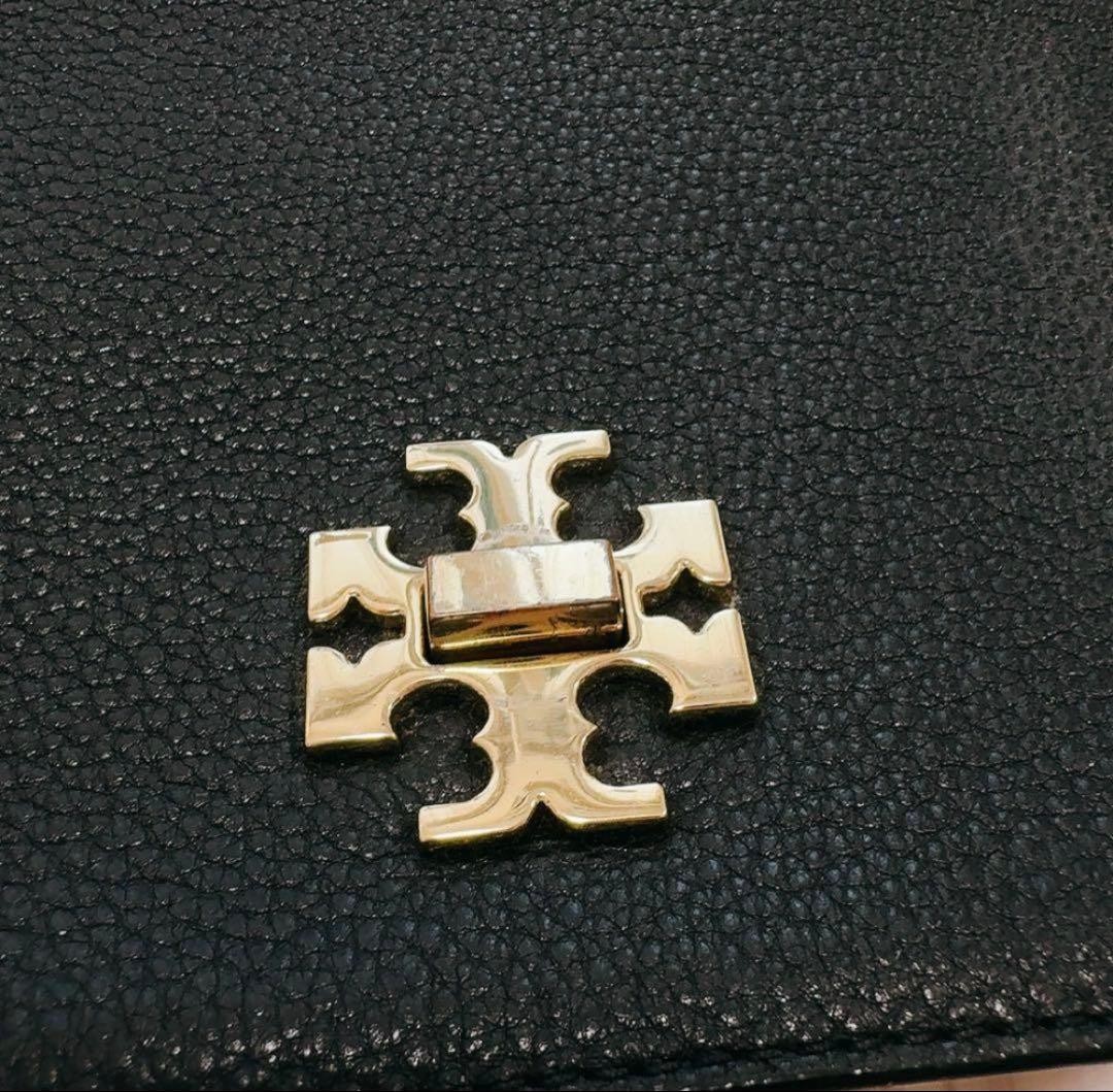 Tory Burch Chain Crossbody Shoulder Bag Leather Black Women's From Japan thumbnail 9