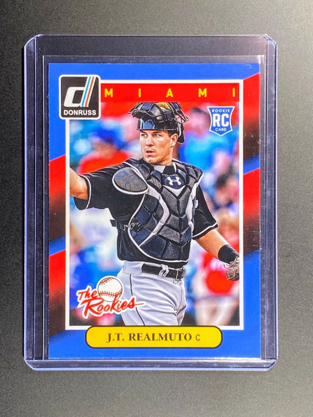 2014 Panini Donruss - The Rookies J.T. Realmuto #73 (RC) Rookie A13