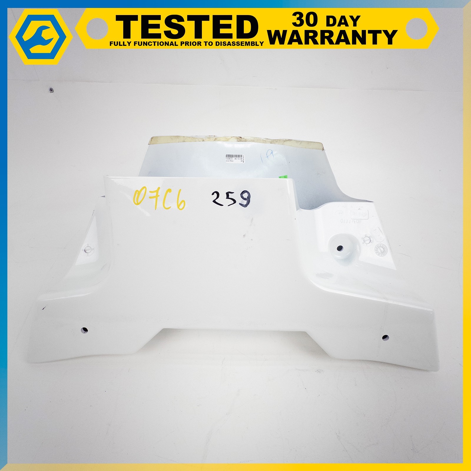 05-13 CHEVROLET CORVETTE C6 REAR CENTER FOLDING TOP STOWAGE COMPARTMENT PANEL OE