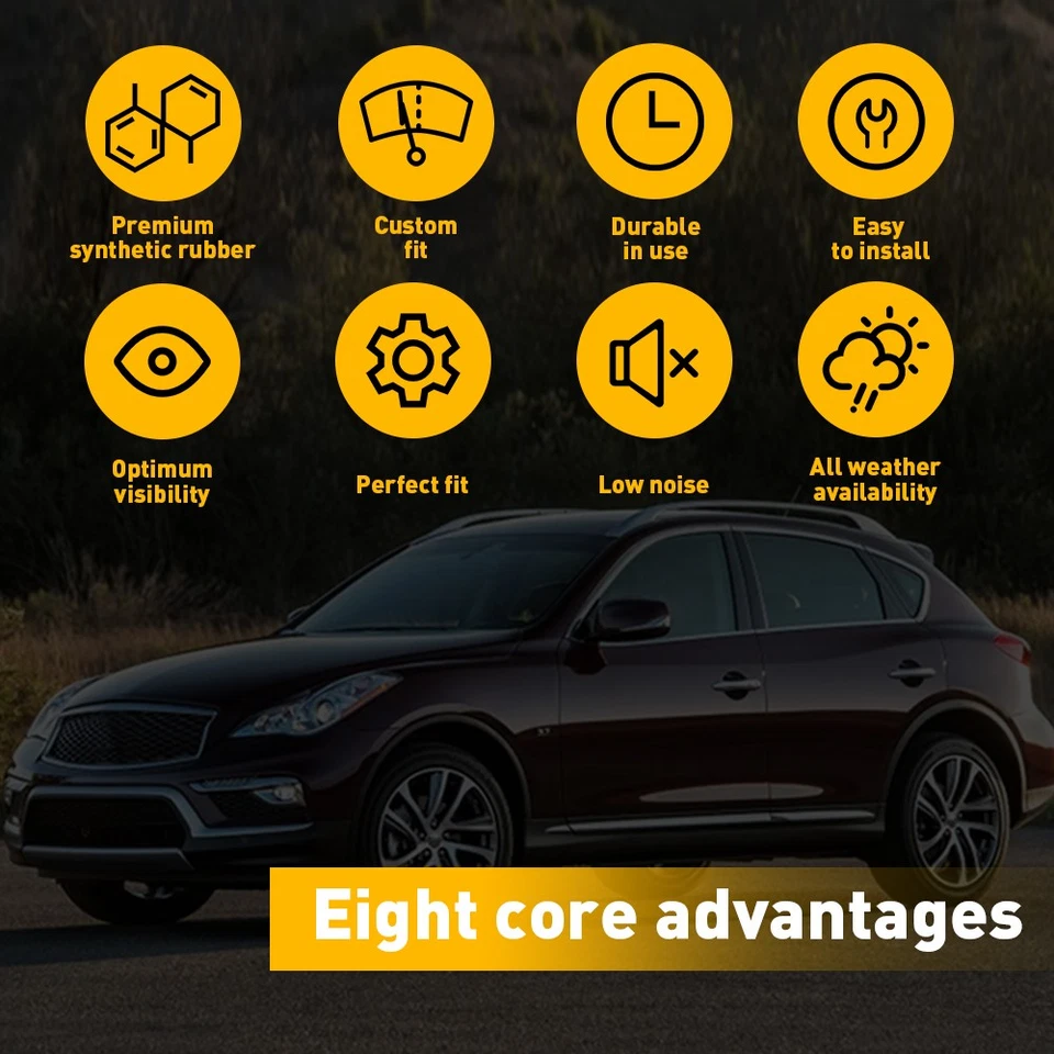 Rear Wiper Arm Blade For 2007-2011 Honda CR-V CRV INFINITI SUBARU OE QUALITY Foto 2 de 4