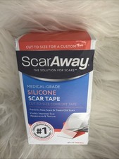 ScarAway Medical-Grade Clear Silicone Scar Tape 60 x 1.6 Tape Roll