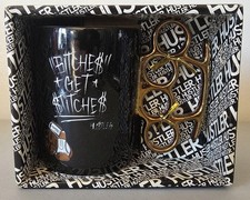 Tazza da collezione marca Hustler con manico "Nocca in ottone"