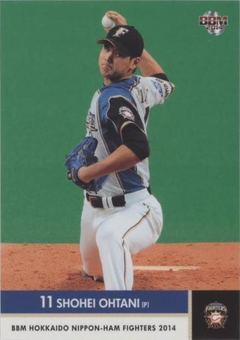 2014 Bbm Hokkaido Nippon-Ham Fighters - Shohei Ohtani #F02 for