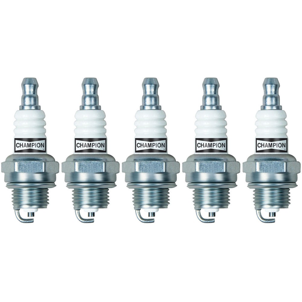 Champion Spark Plug 863 5pk Copper Plus 14mm 9.5mm Small Engine Resistor