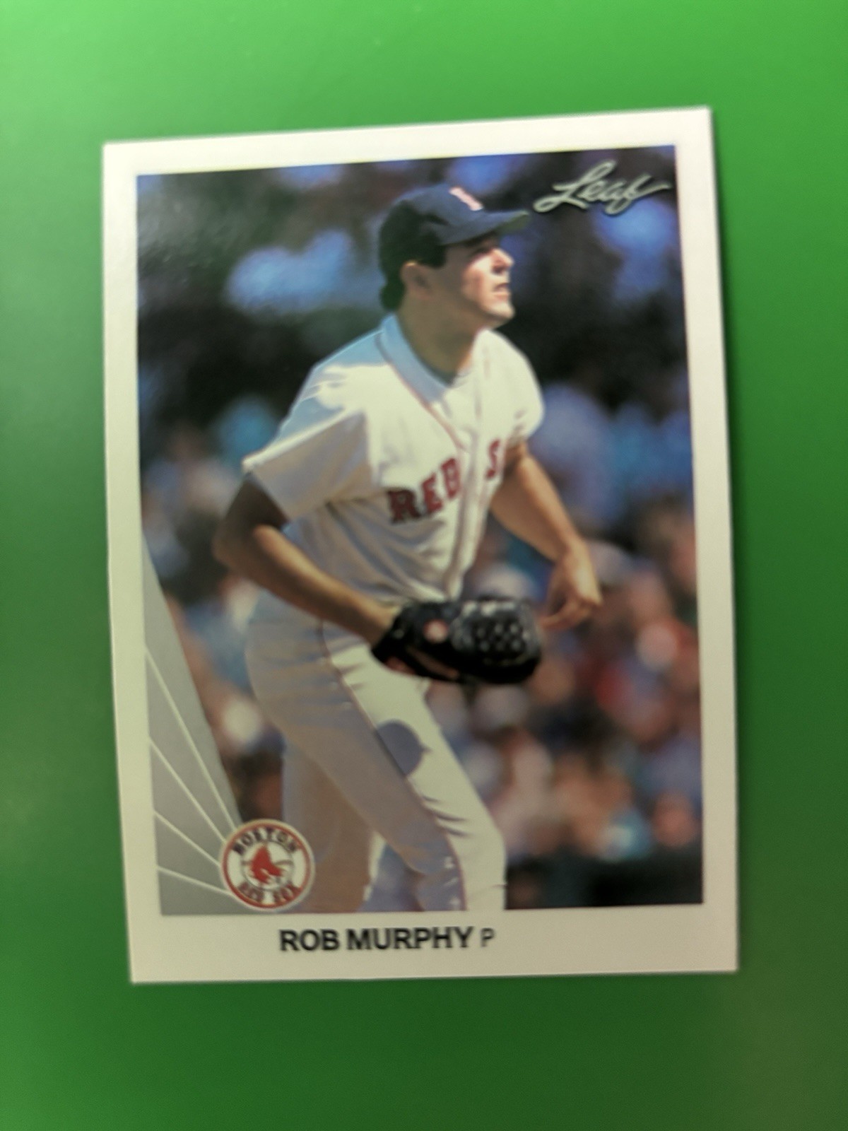 1990 Leaf Rob Murphy Boston Red Sox #183