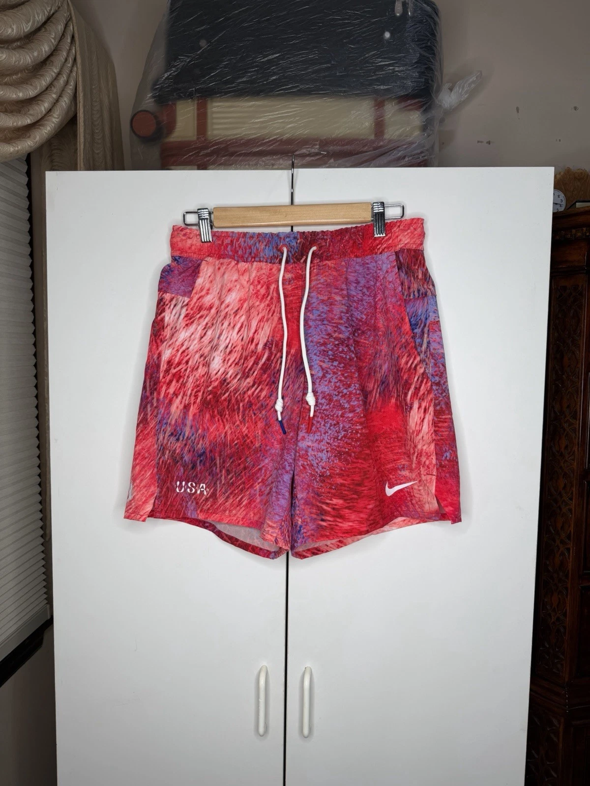 Nike Team USA Unlimited Dri-FIT Versatile 7" Shorts FN1047-645 Mens Large NEW
