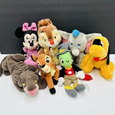 Disney Beanie Bags  Plush Toys Lot   90s VTG Mixed Characters Bundle of 7