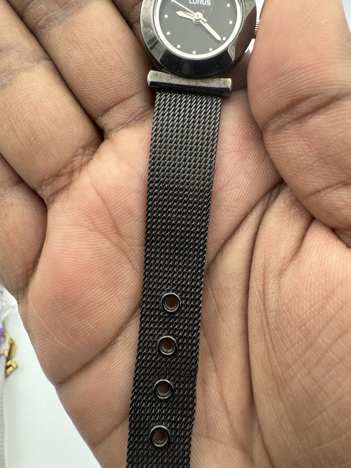 Lorus V501-X407 Black Dial Ladies Watch, new battery fitted in Mid of March image 6