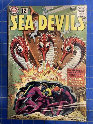 Sea Devils #6 (1962) Russ Heath Cover VG/FN to FN 5.0-5.5