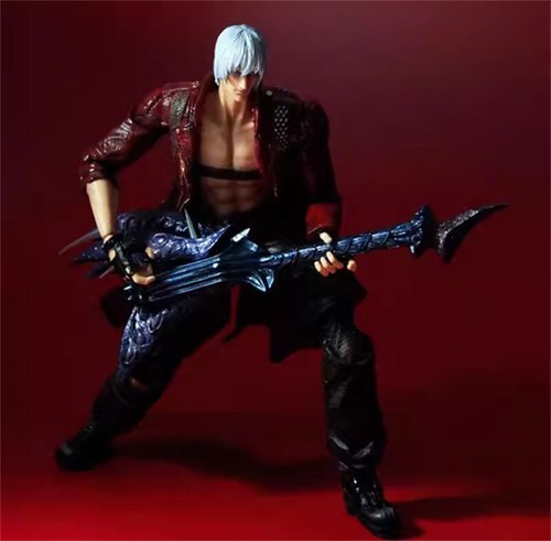 Modellino giocattolo action figure 11'' PA Kai Devil May Cry3 Dante PVC nuovo in scatola gioco - Foto 5 di 13