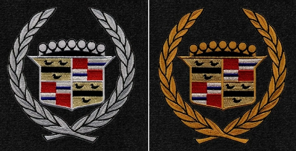 Lloyd Mats Velourtex Cadillac Crest & Custom Allante Logo Floor Mats (1987-1993) - Изображение 2 из 4