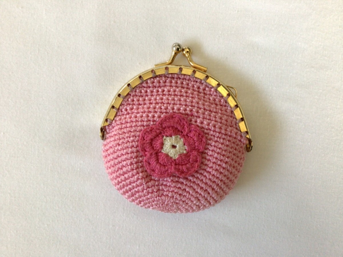UNIQUE Vintage Y2K 2000 HELLO KITTY Crocheted Coin Purse Sanrio | eBay