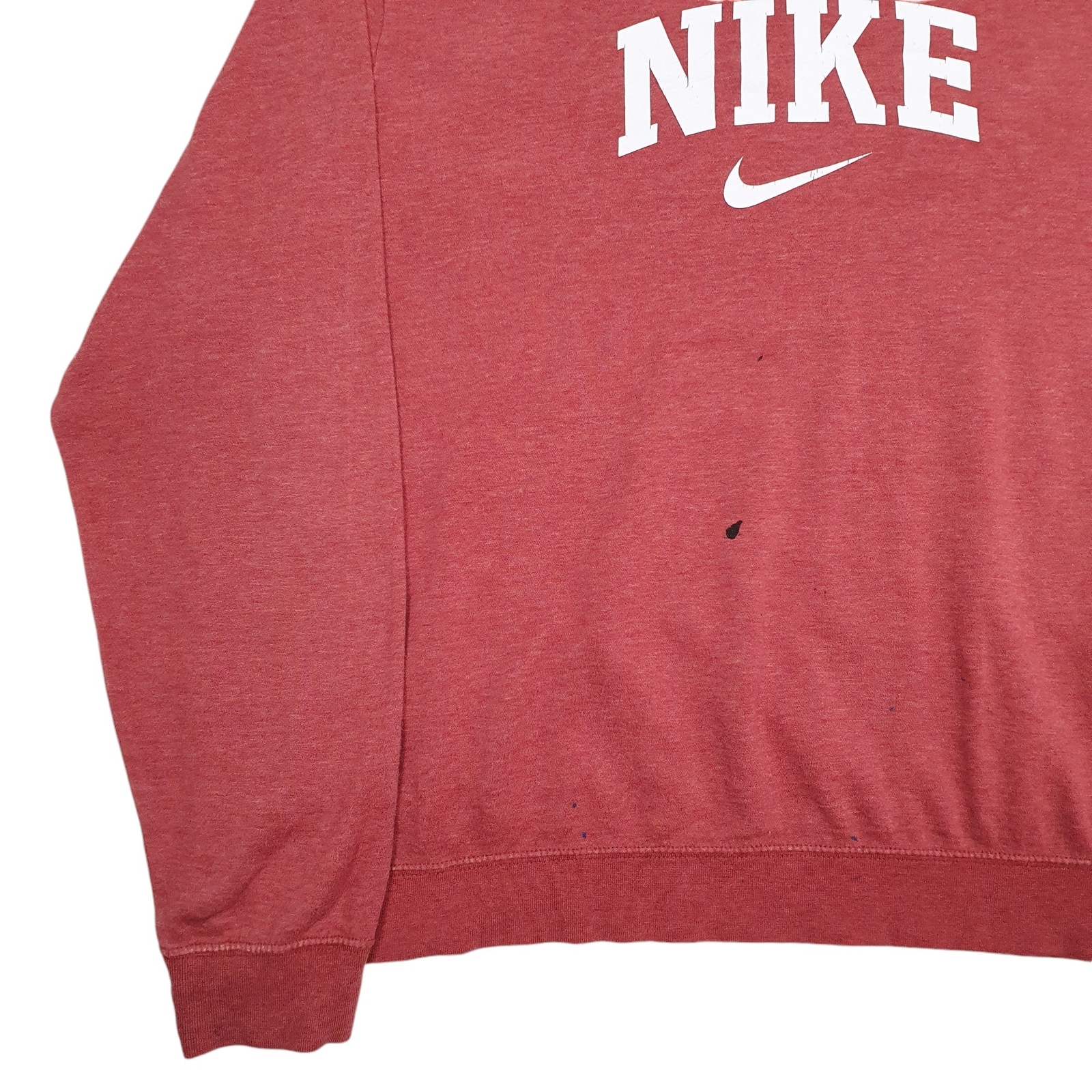 NIKE Crewneck Spellout Lightweight Jumper Sweatshirt Womens 2X image 4