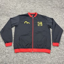 Evisu Jacket Mens 3XL Blue Dragon Full Zip Tr...