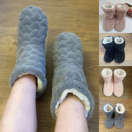 Thick Thermal Socks Men Women Winter Warm Sleeping Anti Slip Floor Slipper Sock - Picture 1 of 18