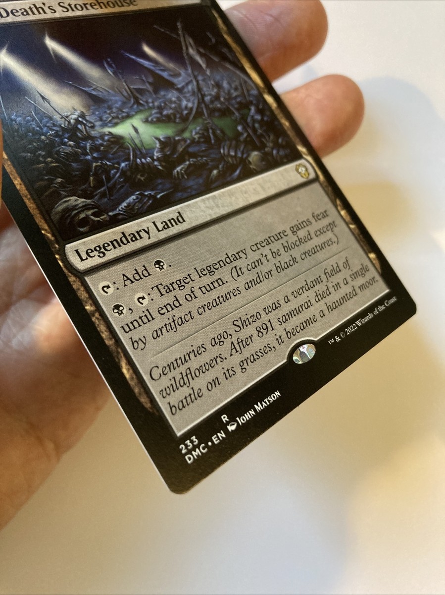 MTG Shizo, Death's Storehouse Commander: Dominaria United 233 NM