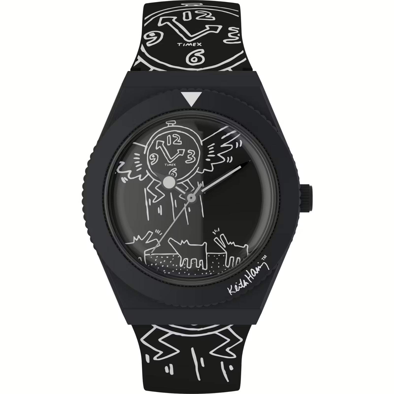 Q Timex Keith Haring Limited Edition 38mm TW2W25600 AUTHORISED DEALER