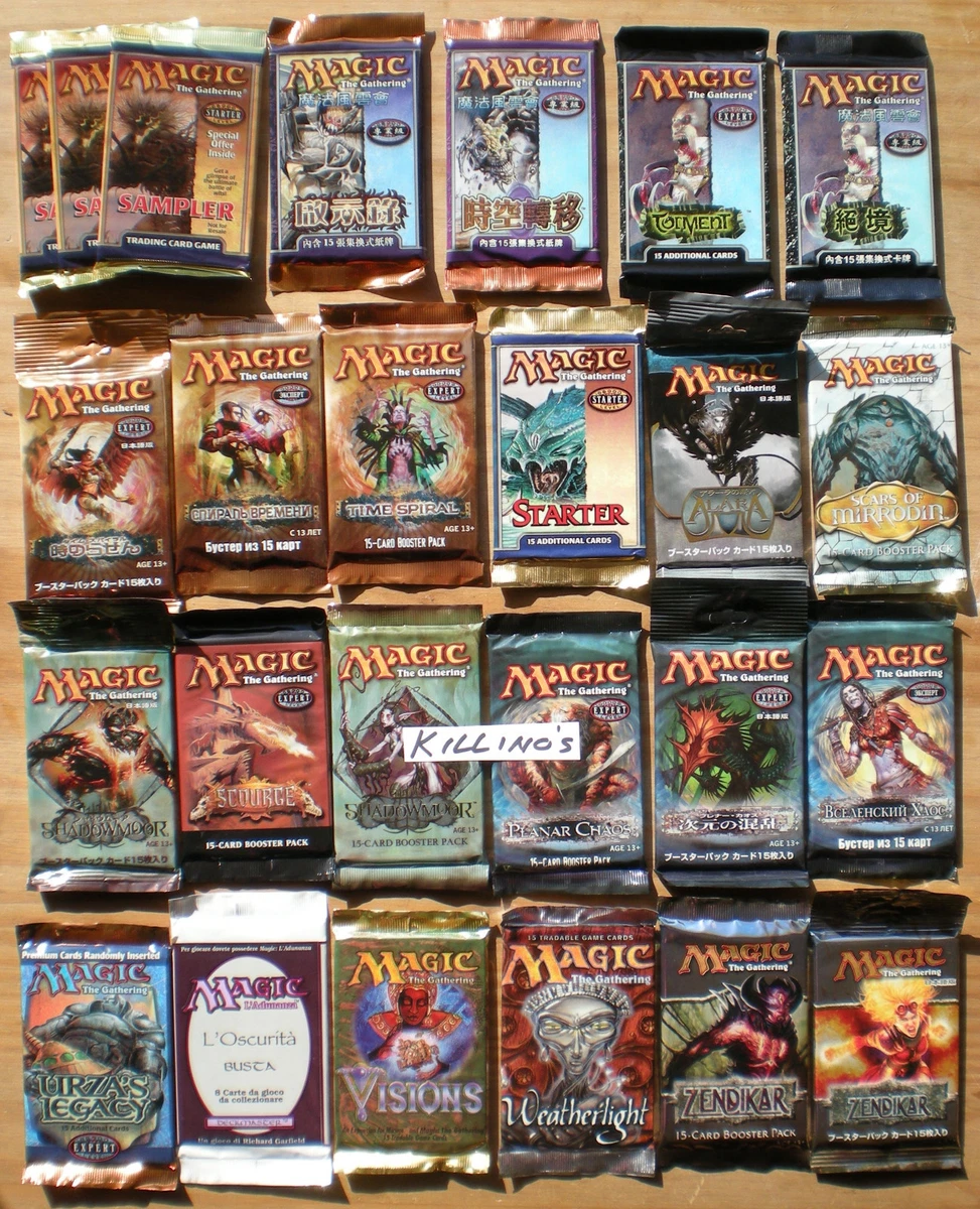 Magic: The Gathering Scourge Sealed Collectible Card Game Packs