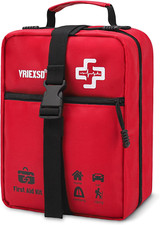 400-PC Large First Aid Kit - Premium Emergency Kit for Home Office Car Camping
