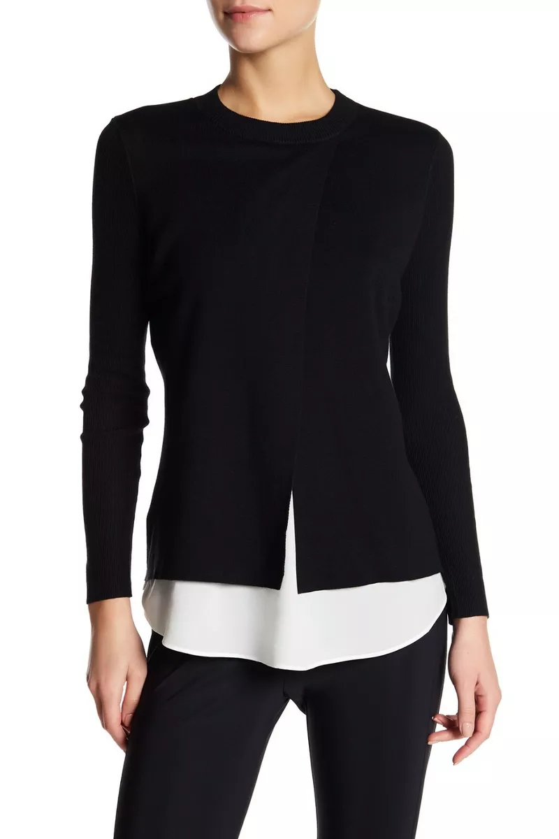 Layered sweater hotsell