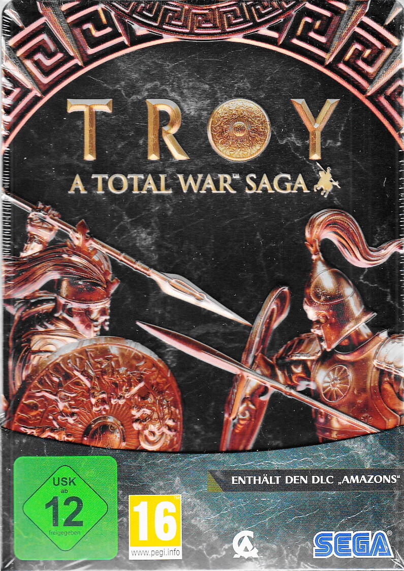 Troy A Total War saga Steel book スチールブック Troy A Total War saga PC STEEL BOOK 数量限定