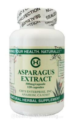 Asparagus Extract - by Chi's Enterprise - 120 Capsules - 500 mg
