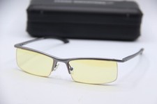 NEW GUNNAR OPTIKS EMISSARY MERCURY GUNMETAL AUTHENTIC FRAMES SUNGLASSES 55-18