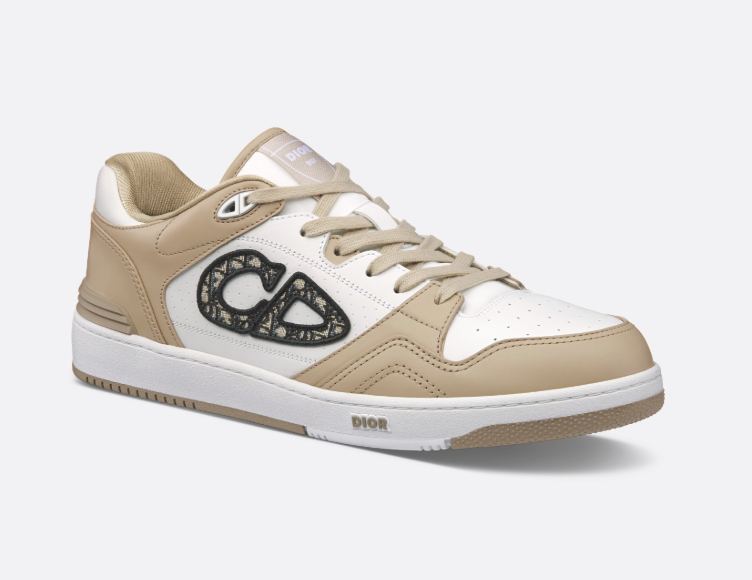 Dior B57 Low Top Oblique Sneakers - Beige/White EU US Jacquard