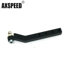Adjustable CNC Aluminum Tow Trailer Hitch For Axial SCX10 II 90046 RC Crawler
