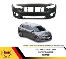 FIAT TIPO 2016 ? 2021 FRONT BUMPER PRIMED NO PARKING SENSORS OR WASHER HOLES