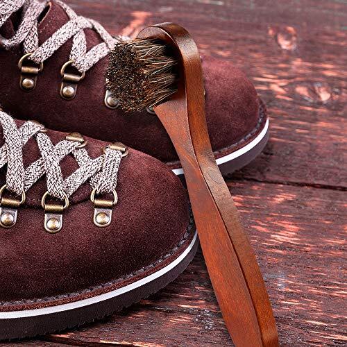 Jovitec 5 Pack Shoe Shine Brush Dauber Polish Applicator  Assorted Colors 