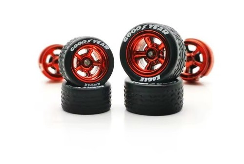 1/64 Scale Wheel Sets Real Rider Wheels Rubber Tires Custom sets for Hot Wheels - Picture 59 of 249
