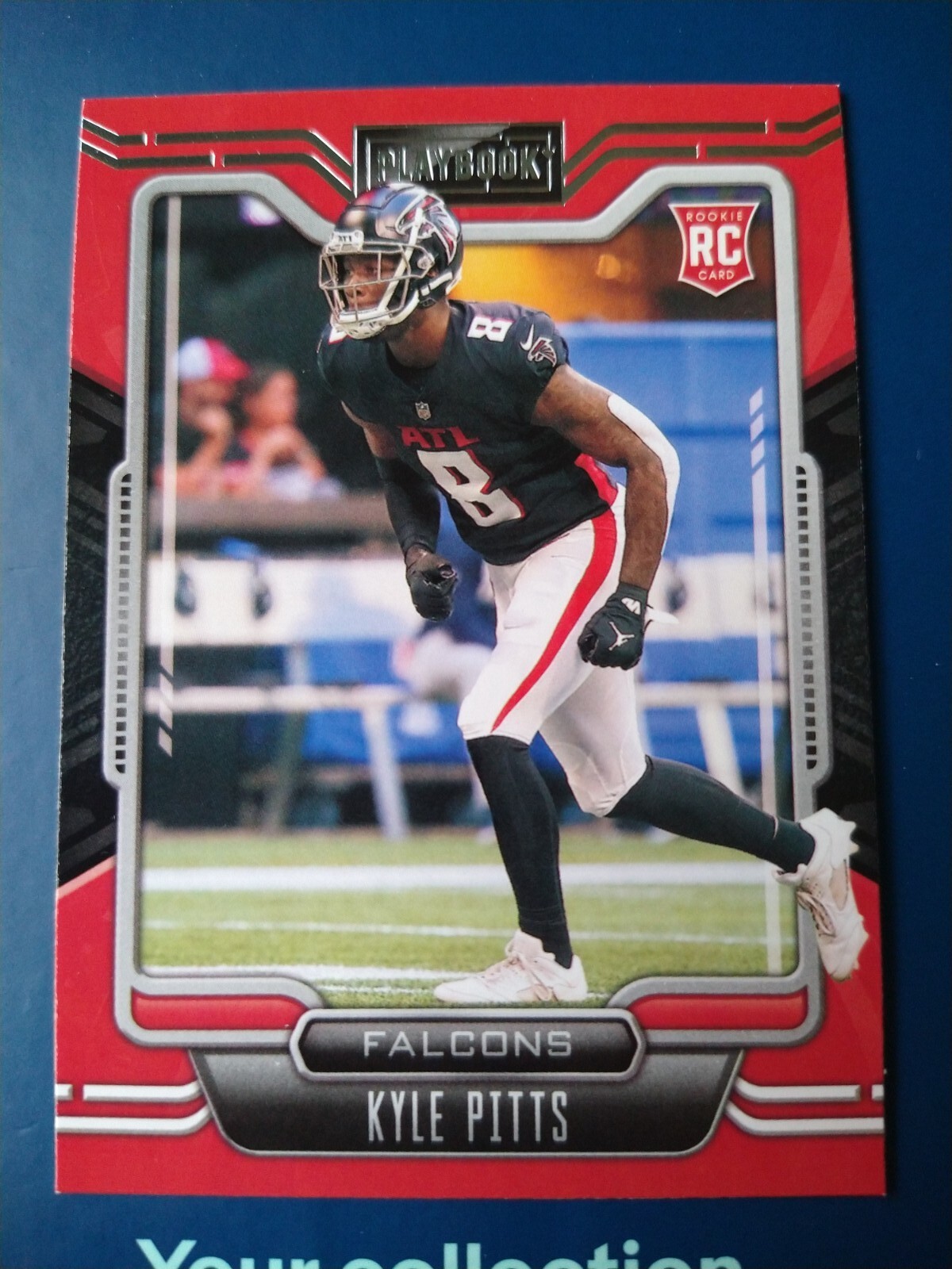 2021 Panini Playbook Football Kyle Pitts #104 Atlanta Falcons Rookie RC