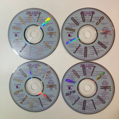 Roots N' Blues The Retrospective 1925-1950 4 CD Disc Set 1992 | eBay