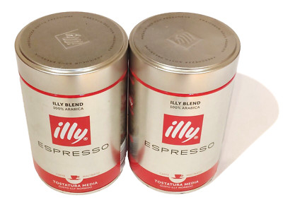 illy ESPRESSO Cans, 2, empty, 250g