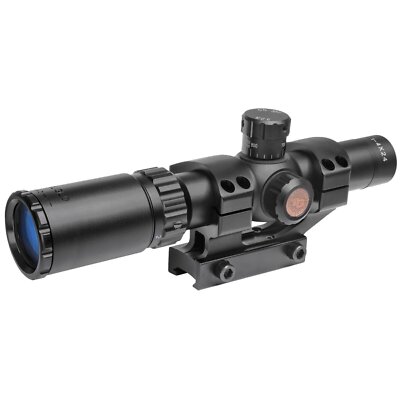 Truglo Tru Brite 30 Series Scope 1-4x24mm Duplex Mil-Dot 30mm