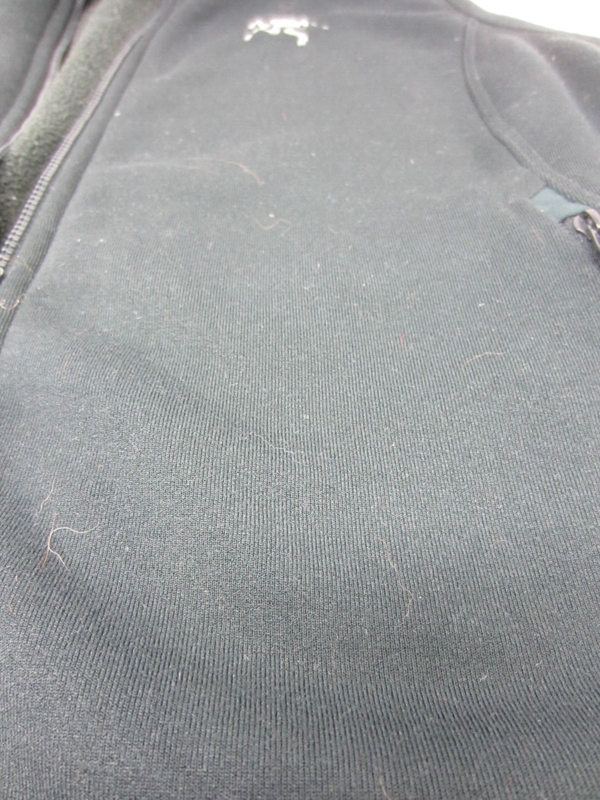 Gilet Arc'teryx Donna Large 2020 Cianite Polartec Leggero Pile Cerniera Intera Verde