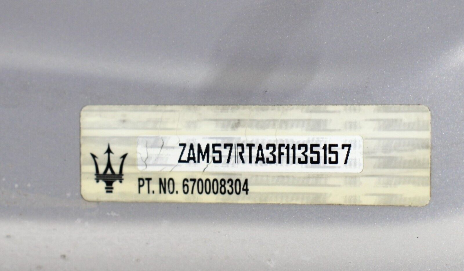 2014 - 2020 MASERATI GHIBLI TRUNK DECK LID SHELL COVER PANEL OEM