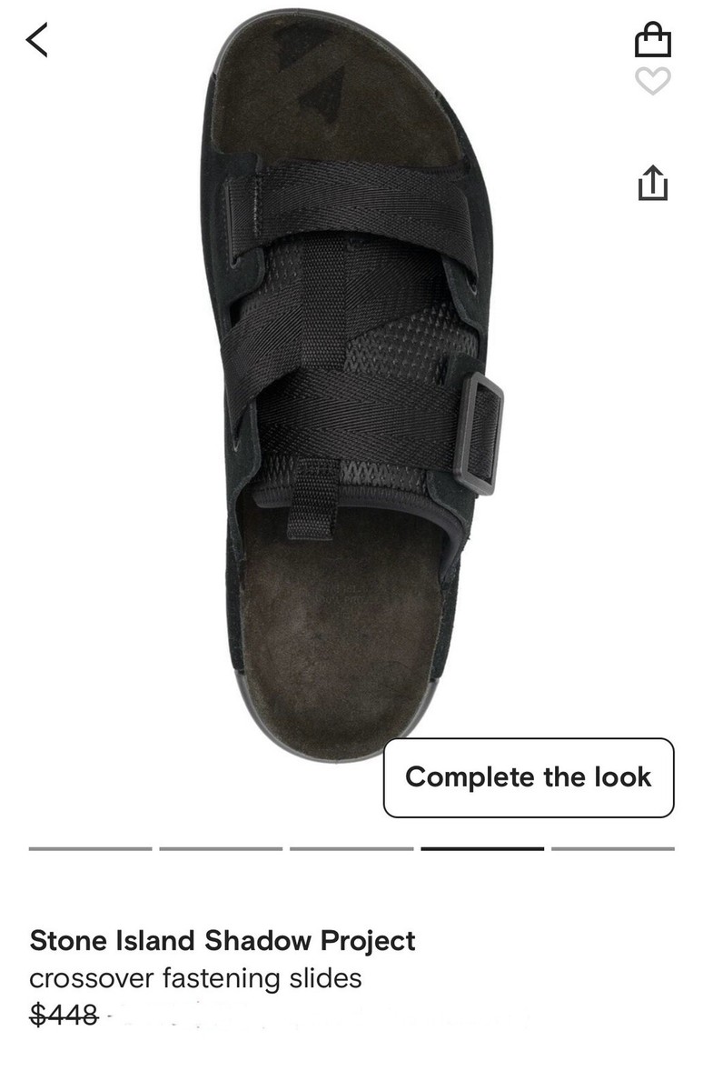 Stone Island Shadow Project New Slides Sandals Shoes 40 - 7 | eBay