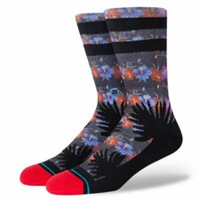 Stance Casual Socks 'Island Lights'  L  Crew  New With Tags  2020