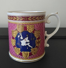 Caverswall Bone China First European Parliament Mug 1979