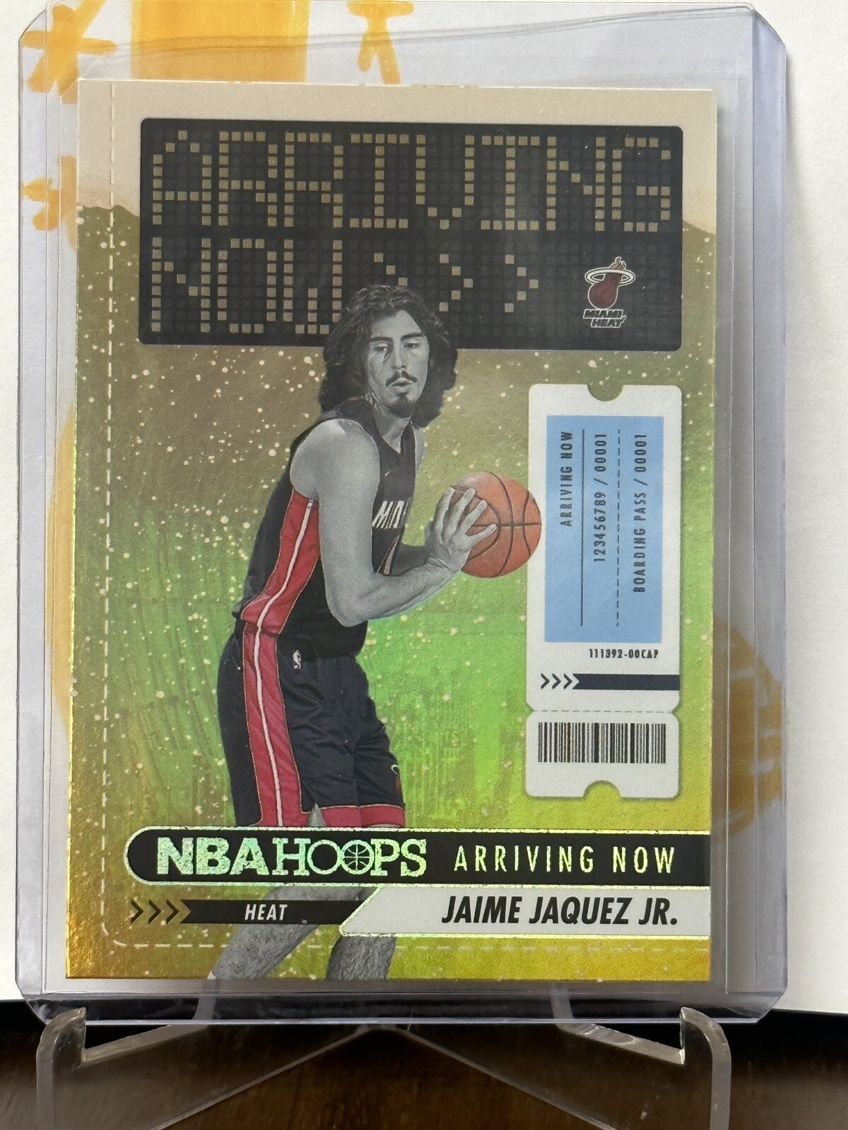 2023-24 Hoops Winter Edition Holo Arriving Now Jaime Jaquez Jr. RC Miami Heat