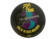 Bb King Tour Issued Used 5 Inch Luggage Sticker
